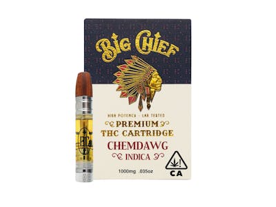 Big Chief Extracts BIG CHIEF - VAPE (DISTILLATE) - INDICA - CHEMDAWG ...